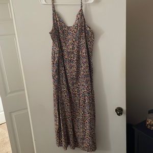 Long floral dress